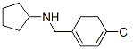 4-chloro-N-cyclopentylbenzylamine结构式