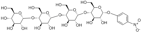 4-Nitrophenyla-D-maltotetraoside结构式