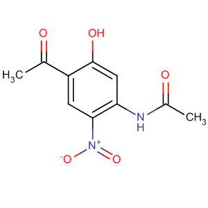 Acetamide, N-(4-acetyl-5-hydroxy-2-nitrophenyl)-结构式
