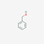 Structure of BENZYL ALCOHOL, POLYMER-BOUND
