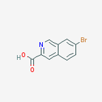 Structure of 7-Bromoisoquinoline-3-carboxylic acid