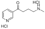 Structure of 4-(METHYLAMINO)-1-(3-PYRIDYL)-1-BUTANONE DIHYDROCHLORIDE