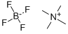 Structure of TETRAMETHYLAMMONIUM TETRAFLUOROBORATE