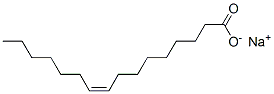 Structure of sodium (Z)-hexadec-9-enoate