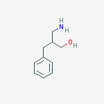 3-AMINO-2-BENZYL-1-PROPANOL结构式