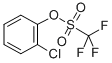 Chemical structure of 2-CHLOROPHENYL TRIFLUOROMETHANESULFONATE