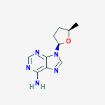 Structure of 2,3,5-trideoxyadenosine