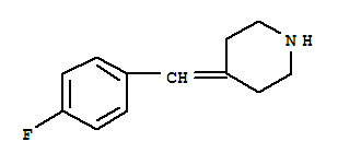 Structure of 4-[(4-Fluorophenyl)methylene]piperidine