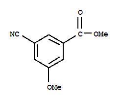 Structure of Ethyl 3-methoxy-5-cyanobenzoate