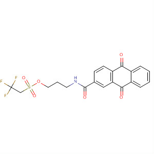 Ethanesulfonic acid, 2,2,2-trifluoro-,3-[[(9,10-dihydro-9,10-dioxo-2-anthracenyl)carbonyl]amino]propyl ester