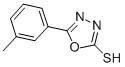 Structure of 5-(3-METHYLPHENYL)-1,3,4-OXADIAZOLE-2-THIOL