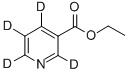 Structure of ETHYL NICOTINATE-2,4,5,6-D4
