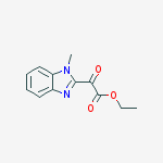 Structure of Ethyl 2-(1-methylbenzimidazol-2-yl)-2-oxoacetate
