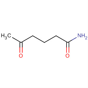 Chemical structure of Hexanamide, 5-oxo-