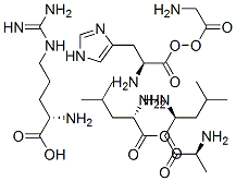 Chemical structure of complement 3a-hexapeptide