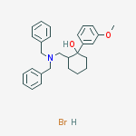 TRANS-(+/-)-2-[(N,N-DIBENZYLAMINO)METHYL]-1-(3-METHOXYPHENYL)CYCLOHEXANOL, HYDROBROMIDE