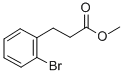 Structure of methyl 3-(2-bromophenyl)propanoate