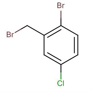 Structure of Benzene, 1-bromo-2-(bromomethyl)-4-chloro-