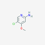 5-Chloro-4-methoxypyridin-2-ylamine结构式