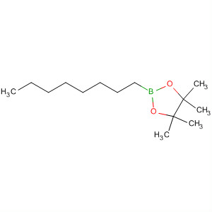 Structure of 1,3,2-Dioxaborolane, 4,4,5,5-tetramethyl-2-octyl-
