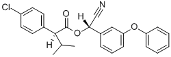Structure of Esfenvalerate