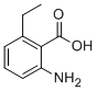 2-氨基-6-乙基苯甲酸结构式