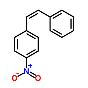 CIS-4-MONONITROSTILBENE结构式