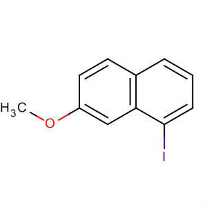 Structure of Naphthalene, 1-iodo-7-methoxy-