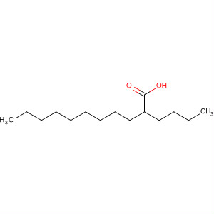 Structure of Undecanoic acid, 2-butyl-