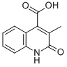 Structure of 2-HYDROXY-3-METHYL-4-QUINOLINECARBOXYLIC ACID