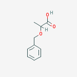 Structure of 2-(benzyloxy)propanoic acid