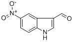 Structure of 5-Nitro-1H-indole-3-carbaldehyde