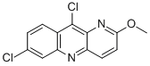 Structure of 7,10-dichloro-2-methoxybenzo[b]-1,5-naphthyridine