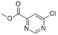 Structure of methyl 6-chloropyrimidine-4-carboxylate