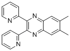 Structure of 6,7-DIMETHYL-2,3-DI(2-PYRIDYL)QUINOXALINE