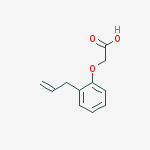 (2-ALLYL-PHENOXY)-ACETIC ACID结构式