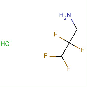 1-Propanamine, 2,2,3,3-tetrafluoro-, hydrochloride结构式