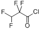 Structure of 2,2,3,3-TETRAFLUOROPROPIONYL CHLORIDE