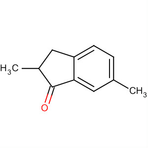 Structure of 1H-Inden-1-one, 2,3-dihydro-2,6-dimethyl-