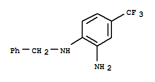 Structure of N*1*-BENZYL-4-TRIFLUOROMETHYL-BENZENE-1,2-DIAMINE