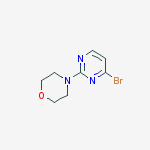 Structure of 4-(4-BROMOPYRIMIDIN-2-YL)MORPHOLINE