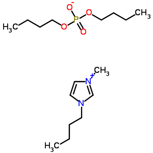Structure of 1-Butyl-3-methylimidazolium  dibutyl  phosphate