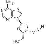 Structure of 3-Azido-2,3-dideoxyadenosine