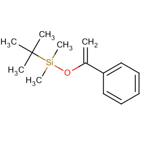 Structure of Silane, (1,1-dimethylethyl)dimethyl[(1-phenylethenyl)oxy]-