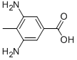 Structure of 3,5-diamino-4-methyl-benzoic acid