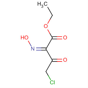 Butanoic acid, 4-chloro-2-(hydroxyimino)-3-oxo-, ethyl ester, (Z)-结构式