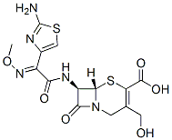 Structure of desacetylcefotaxime