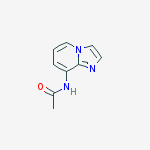 Structure of Imidazo[1,2-a]pyridine-3-methanamine, 5-methyl-a-phenyl-