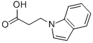 Structure of 1-INDOLEPROPIONIC ACID