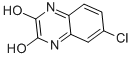 Structure of 6-CHLORO-2,3-DIOXO-1,2,3,4-TETRAHYDROQUINOXALINE